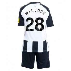 Billiga Newcastle United Joe Willock #28 Hemmatröja Barn 2024-25 Kortärmad (+ Korta byxor)